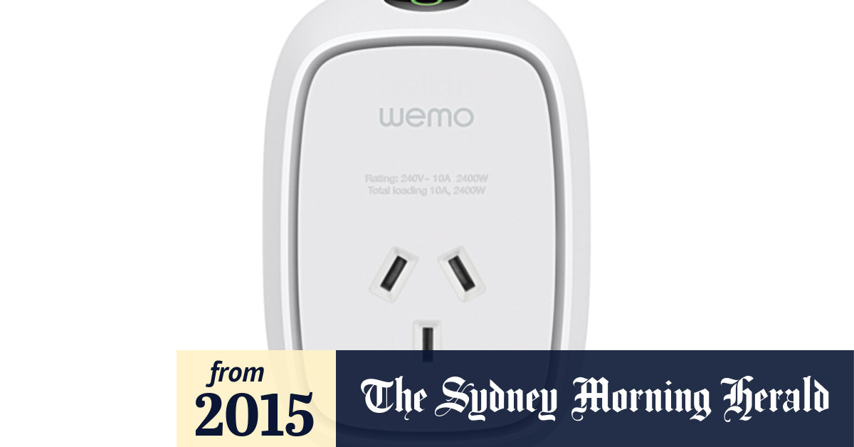 Hands on Belkin WeMo Insight smart energy monitor